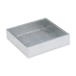 Caspari Lacquer Luncheon Napkin Holder in Silver - 1 Each HL11