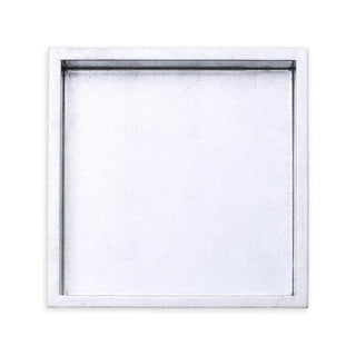 Caspari Lacquer Luncheon Napkin Holder in Silver - 1 Each HL11