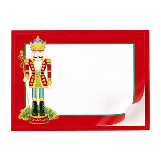 Caspari Nutcrackers Self-Adhesive Labels - 12 Per Package LTAG055
