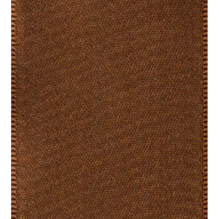 Caspari Solid Coffee Satin Wired Ribbon - 9 Yard Spool R854