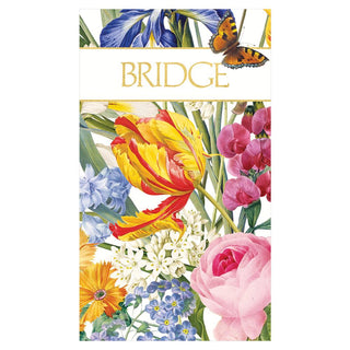 Caspari Redoute Floral Bridge Score Pad - 1 Each SP139