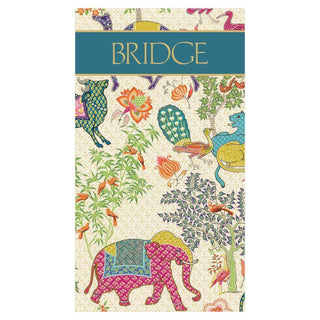 Caspari Le Jardin De Mysore Bridge Score Pad - 1 Each SP140