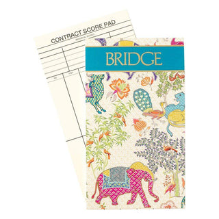 Caspari Le Jardin De Mysore Bridge Score Pad - 1 Each SP140