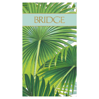 Caspari Palm Fronds Bridge Score Pad - 1 Each SP144