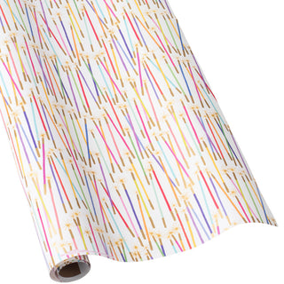 Party Candles Roll Wrap 30 Inch X 8Ft-2 Inch Core