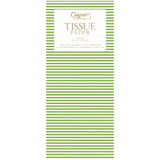 Mini Stripe Green Tissue Pack - 4 Sheets