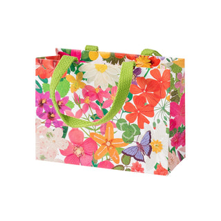 Halsted Floral Gift Bag Sm 7 X 3 X 5 1/4