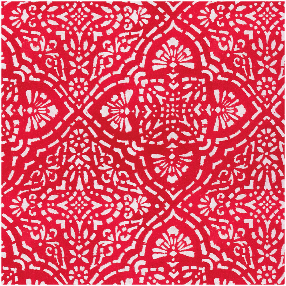 Annika Red & White Gift Wrap - One 76.2 cm X 2.44 m Roll