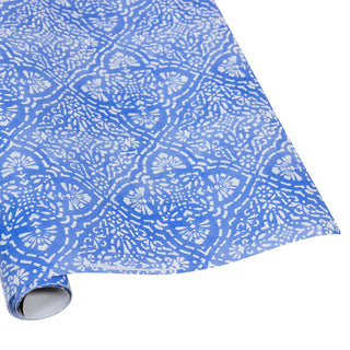 Annika Ceramic Blue Roll Wrap 30 Inch X 8Ft-2 Inch Core