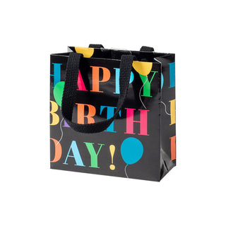 Birthday Surprise Gift Bag Sm Sq. 5 3/4X2 1/2 X 5 3/4