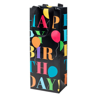 Birthday Surprise Bottle Bag 5 X 3 1/2 X 13
