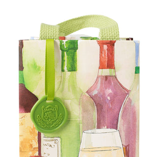 Wine Bottles Bottle Bag 5 X 3 1/2 X 13
