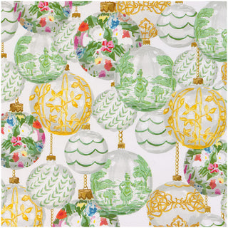 Savannah White Gift Wrap