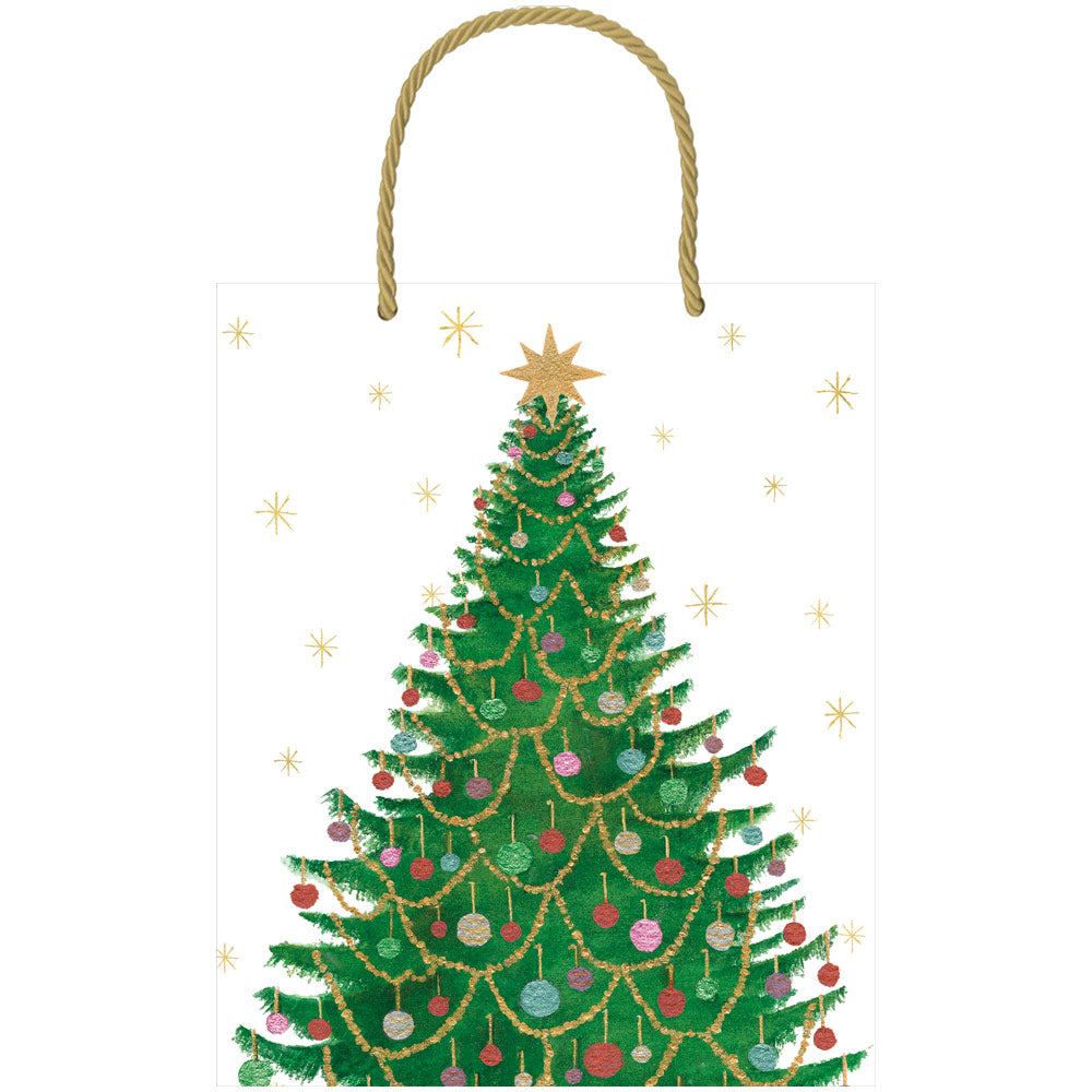 Merry And Bright Large Gift Bag - 1 Each
