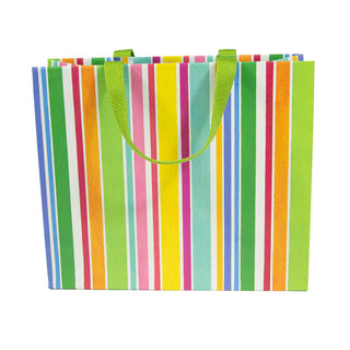 Cabana Stripe Bright Large Gift Bags - 1 Each