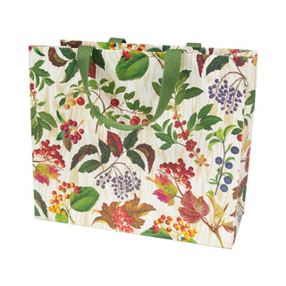 Berry Botanical Gift Bag Lg 11 3/4 X 4 3/4 X 10