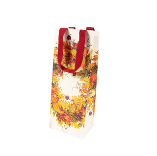 Autumn Garland Wine & Bottle Gift Bags - 1 Each