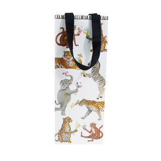 Cocktails Gone Wild Bottle Bag 5 X 3 1/2 X 13