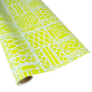 Bamboo Screen-Green Roll Wrap 30 Inch X 8Ft-2 Inch Core