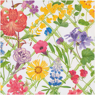 Floral Trellis Roll Wrap 30 Inch X 8Ft-2 Inch Core