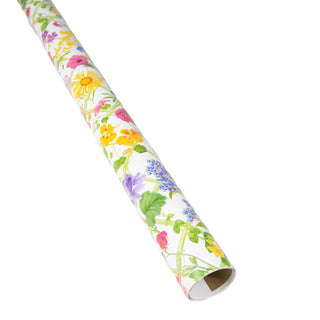 Floral Trellis Roll Wrap 30 Inch X 8Ft-2 Inch Core