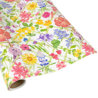 Floral Trellis Roll Wrap 30 Inch X 8Ft-2 Inch Core