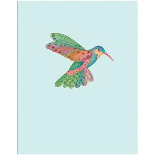 Hummingbird Foil Enclosures 4 Pk-Foil