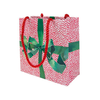 Tied With A Bow Gift Bag Sm Sq. 5 3/4X2 1/2 X 5 3/4