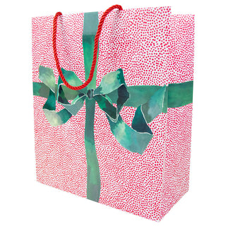 Tied With A Bow Large Gift Bag 10"L x 4.75"W x 11.75"H - includes 1 bag