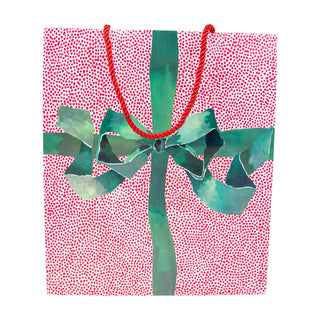Tied With A Bow Large Gift Bag 10"L x 4.75"W x 11.75"H - includes 1 bag