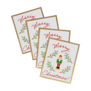 Little Nutcracker Foil Enclosures 4 Pk Foil