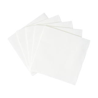 Paper Linen White Napkin Solid Airlaid Cocktail-15 In