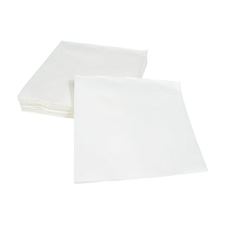 Paper Linen White Napkin Solid Airlaid Cocktail-15 In