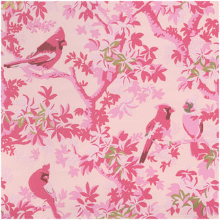 Scenic Songbirds Gold Gift Wrap - One 30" X 8' Roll