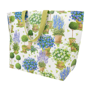 Potted Hydrangeas Large Tote Size 15 X 10 X 4-1/2