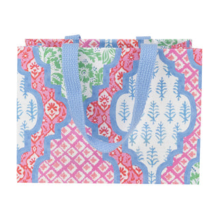 Provencale Cotton Pink Multi Gift Bag Sm 7 X 3 X 5 1/4