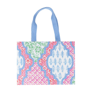 Provencale Cotton Pink Multi Gift Bag Sm 7 X 3 X 5 1/4
