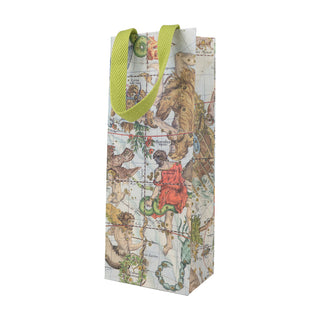 Zodiac Bottle Bag 5 X 3 1/2 X 13