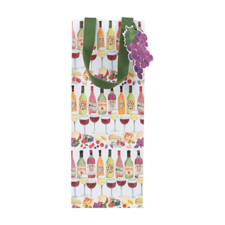 Wine Pairings Bottle Bag 5 X 3 1/2 X 13