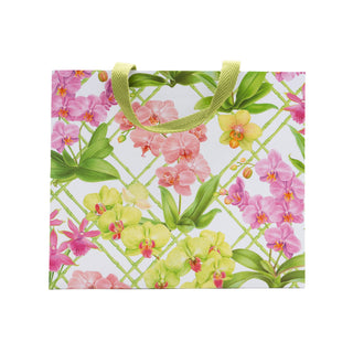 Orchid Conservatory Large Gift Bag - 11.75"L x 4.75"W x 10"H - includes 1 bag