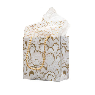 Marbled Ceramica Silver & Gold Gift Bags - includes 1 Gift Bags