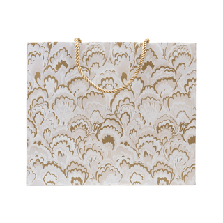 Marbled Ceramica Silver & Gold Gift Bags - includes 1 Gift Bags