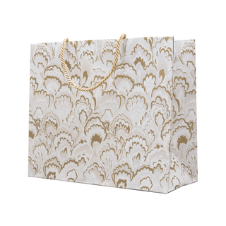 Marbled Ceramica Silver & Gold Gift Bags - includes 1 Gift Bags