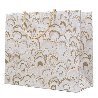 Marbled Ceramica Silver & Gold Gift Bags - includes 1 Gift Bags