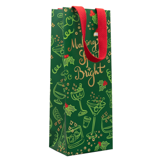 Making Spirits Bright Gift Bags - includes 1 Gift Bags