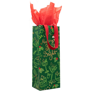 Making Spirits Bright Gift Bags - includes 1 Gift Bags