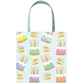 Cake Frosting Small Square Gift Bag - 5.75"L x 2.5" W x 5.75"H - includes 1 bag