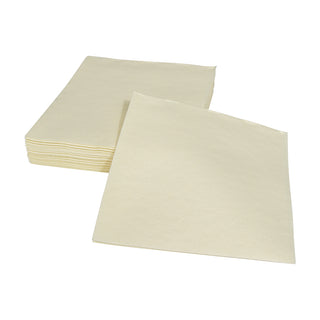 Paper Linen Ivory Napkin Solid Airlaid Cocktail-15 In