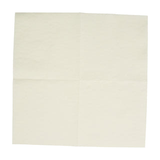 Paper Linen Ivory Napkin Solid Airlaid Cocktail-15 In