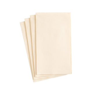 Paper Linen Ivory Guest Towels Solid Airlaid - 12 In